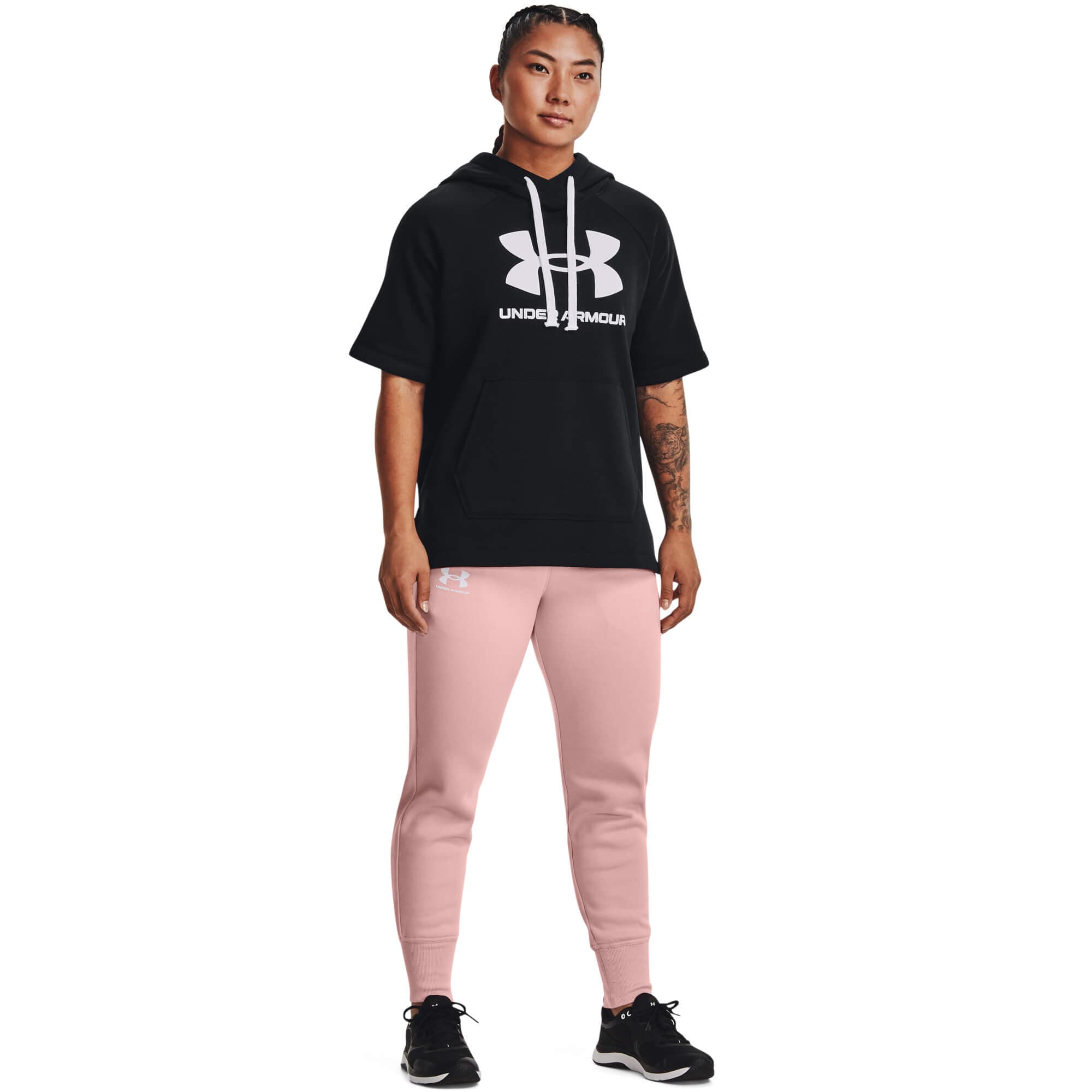 Under Armour Rival Fleece Joggers Dámské tepláky US XL 1356416-676 - náhled 3