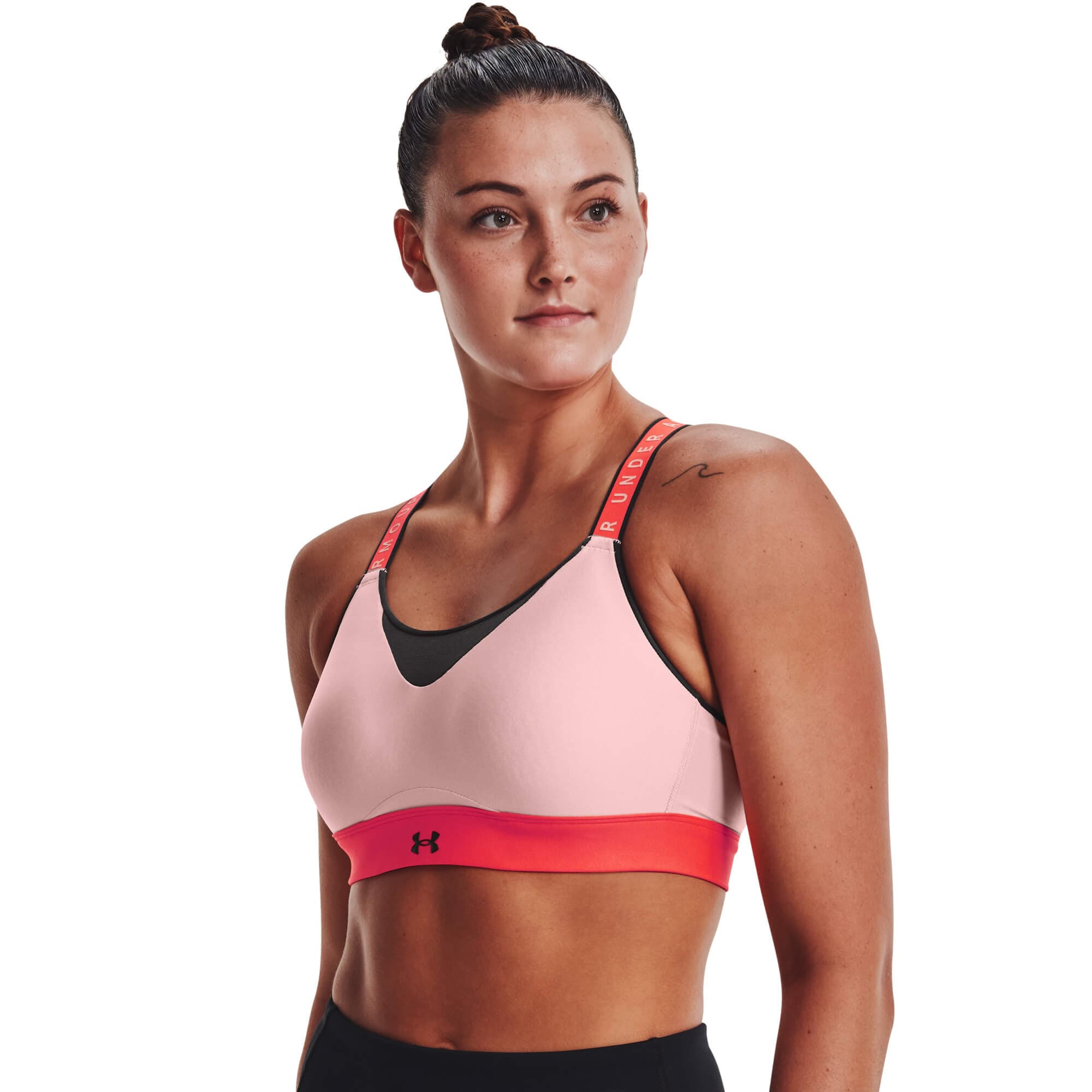 Under Armour UA Infinity High Bra Blockd Sportovní podprsenka US S 1370061-676 - náhled 3