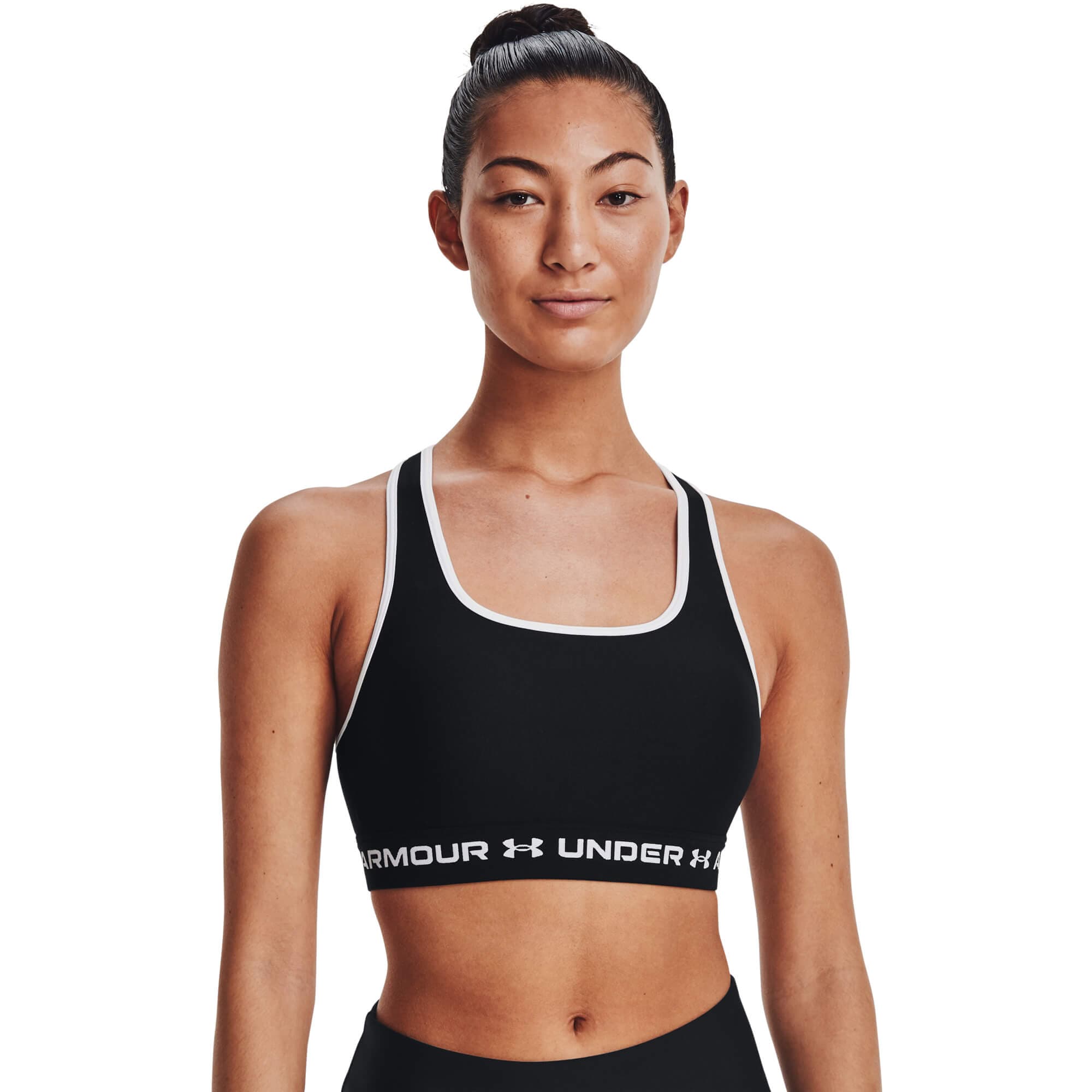 Under Armour UA Crossback Mid Bra Pkt Sportovní podprsenka US L 1370069-001 - náhled 3