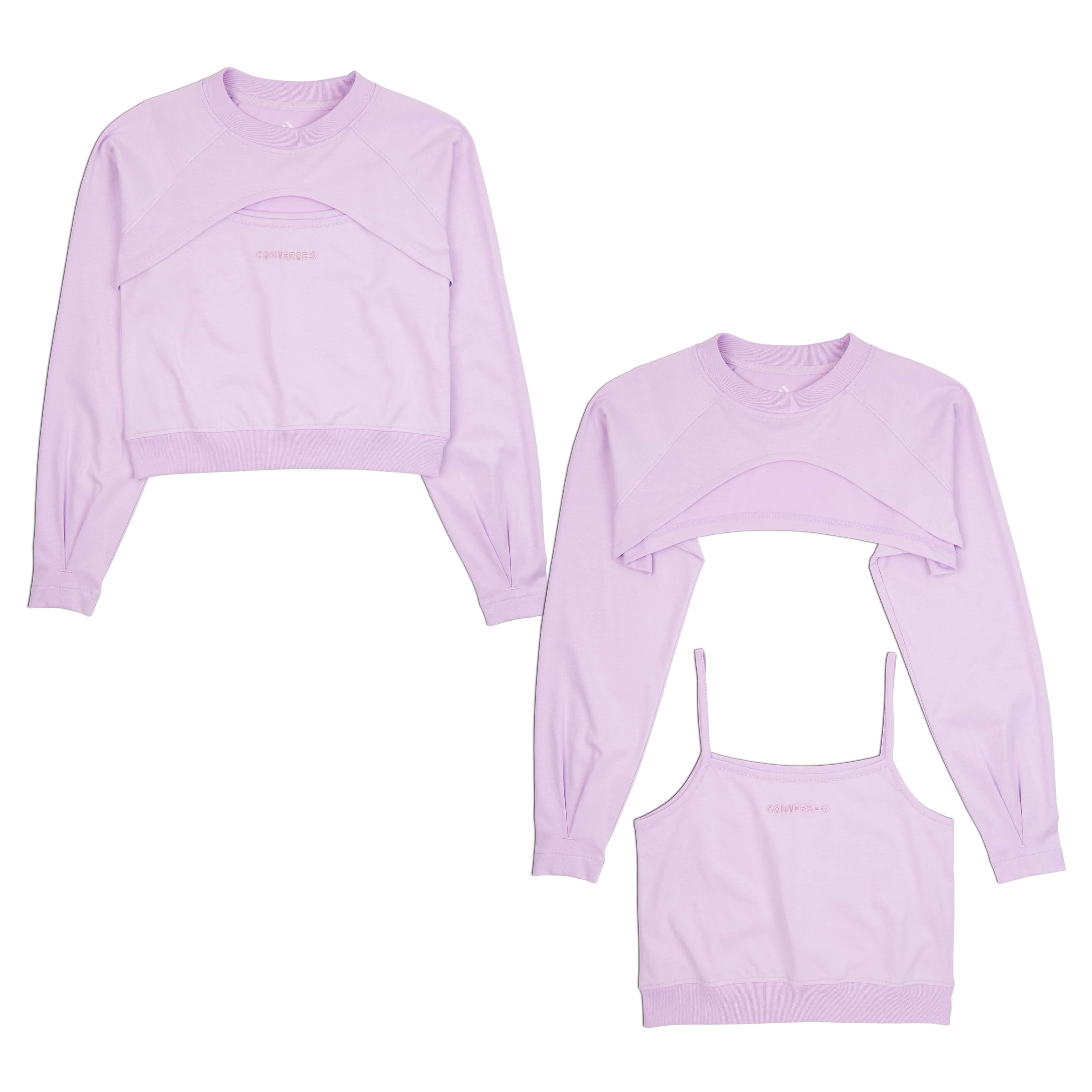 converse SATIN JERSEY CUT OUT TOP Dámské tričko-tílko US