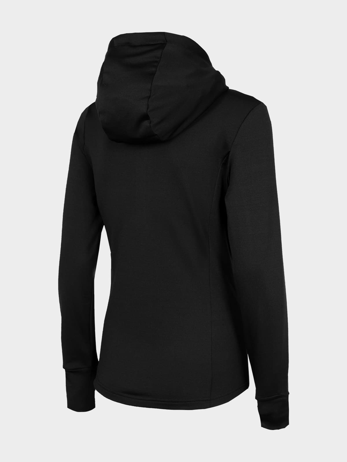 4F H4L22-BLDF350 DEEP BLACK Dámská mikina US XL H4L22-BLDF350 DEEP BLACK - náhled 2