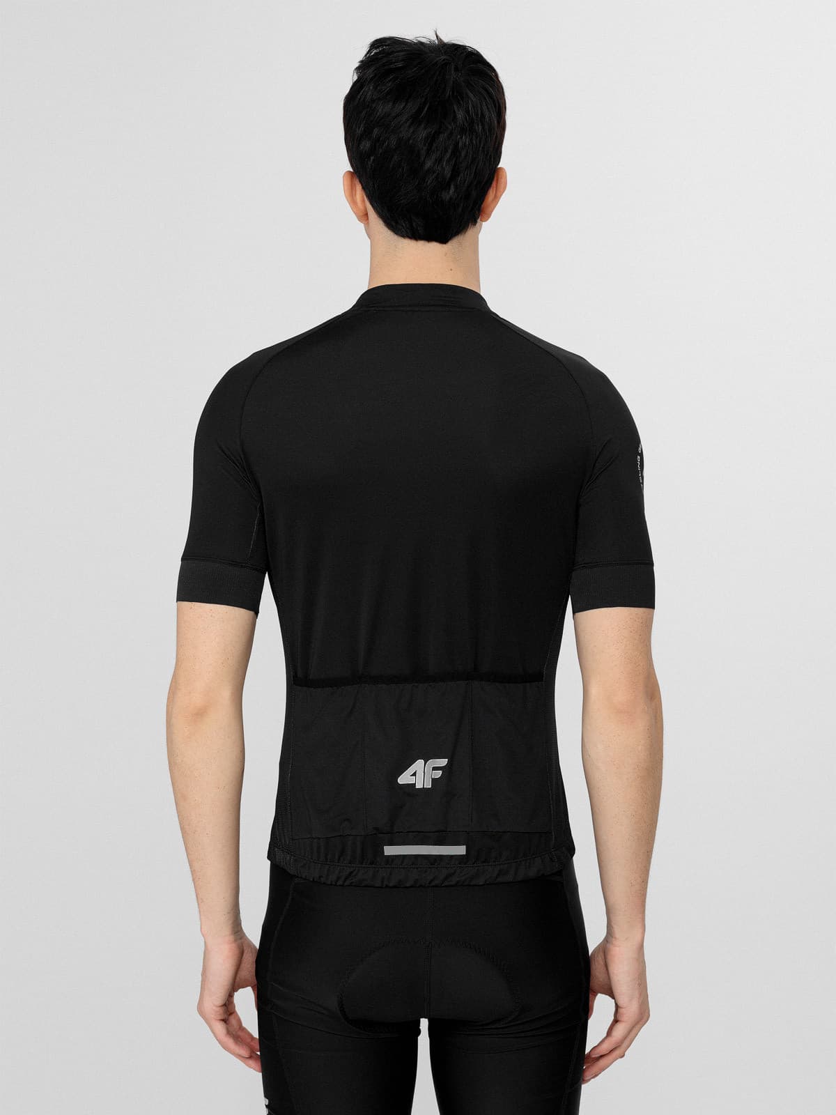 4F H4L22-RKM001 DEEP BLACK Cyklistický dres US L H4L22-RKM001 DEEP BLACK - náhled 2