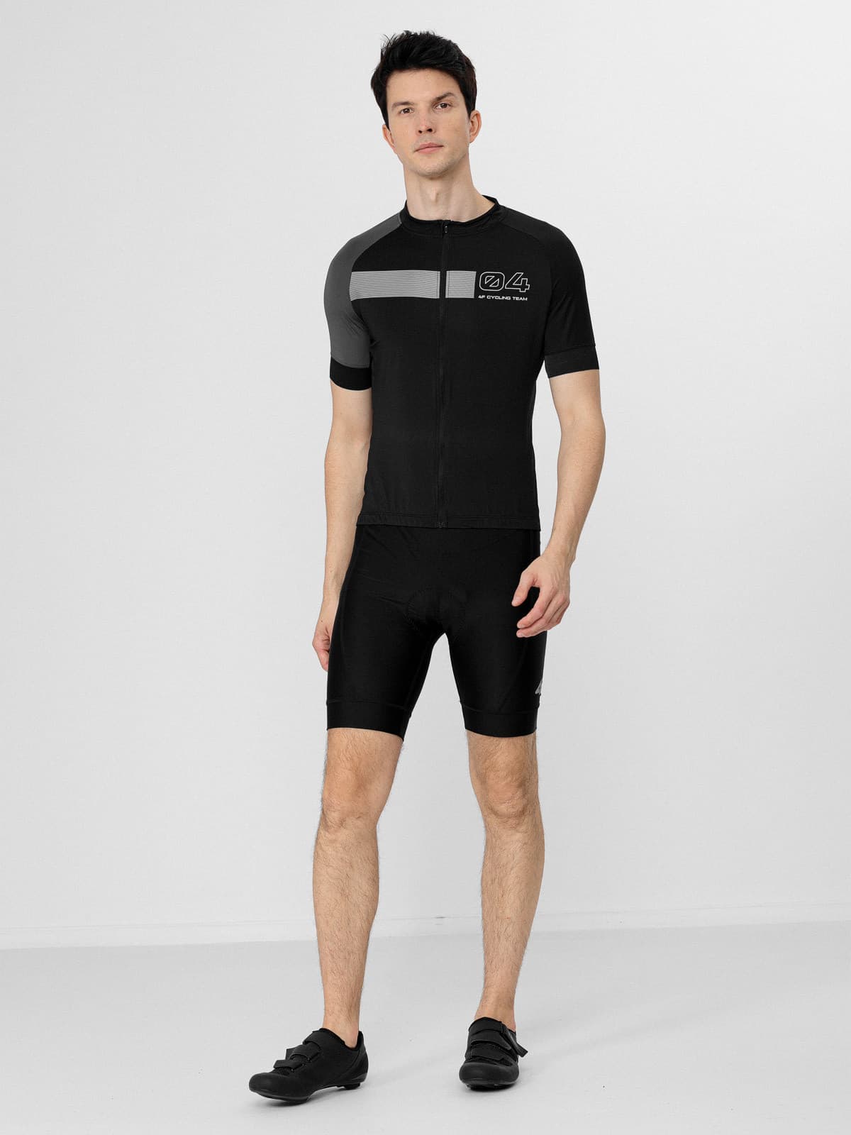 4F H4L22-RKM002 DEEP BLACK Cyklistický dres US L H4L22-RKM002 DEEP BLACK - náhled 3