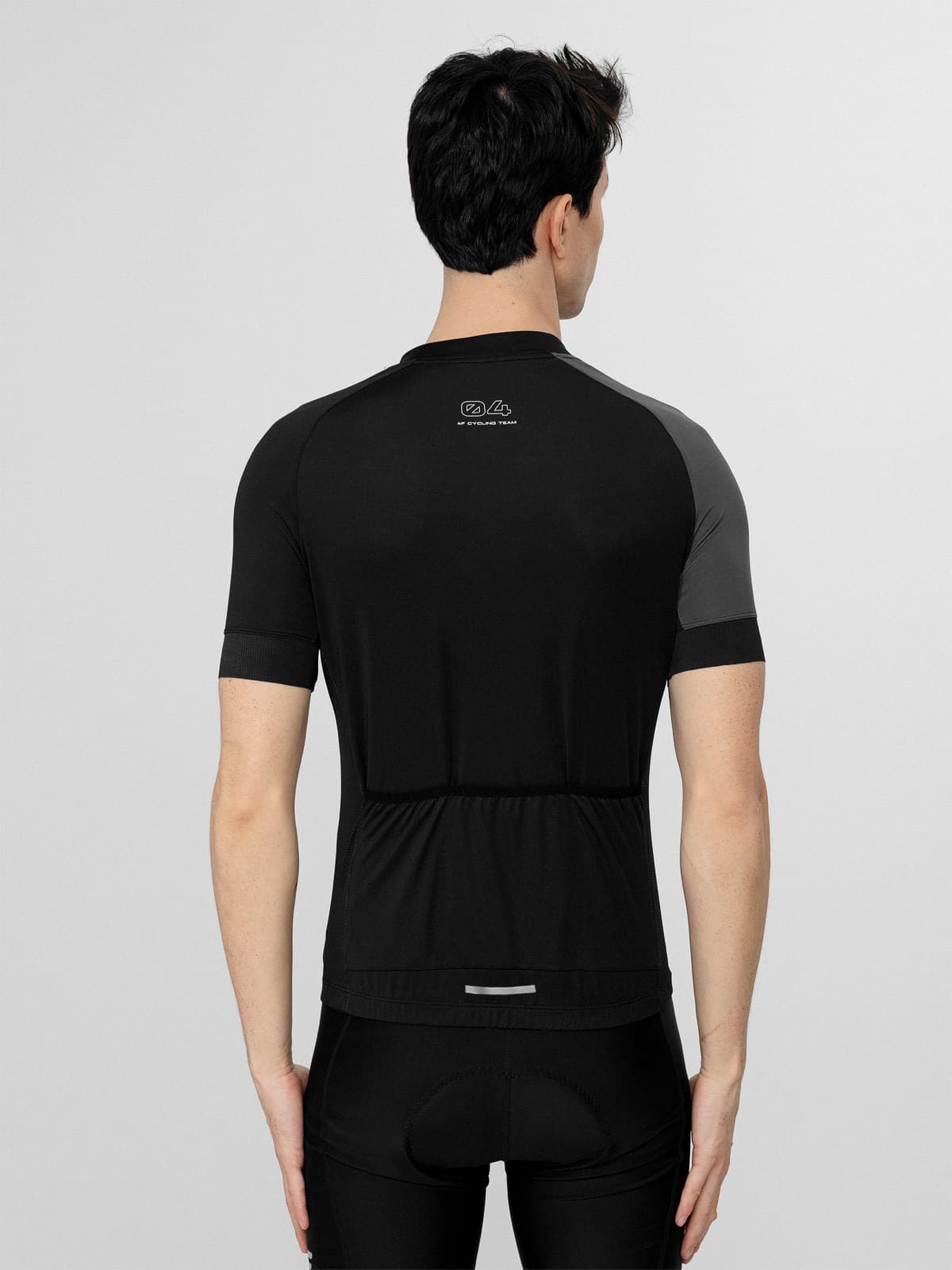 4F H4L22-RKM002 DEEP BLACK Cyklistický dres US L H4L22-RKM002 DEEP BLACK - náhled 2