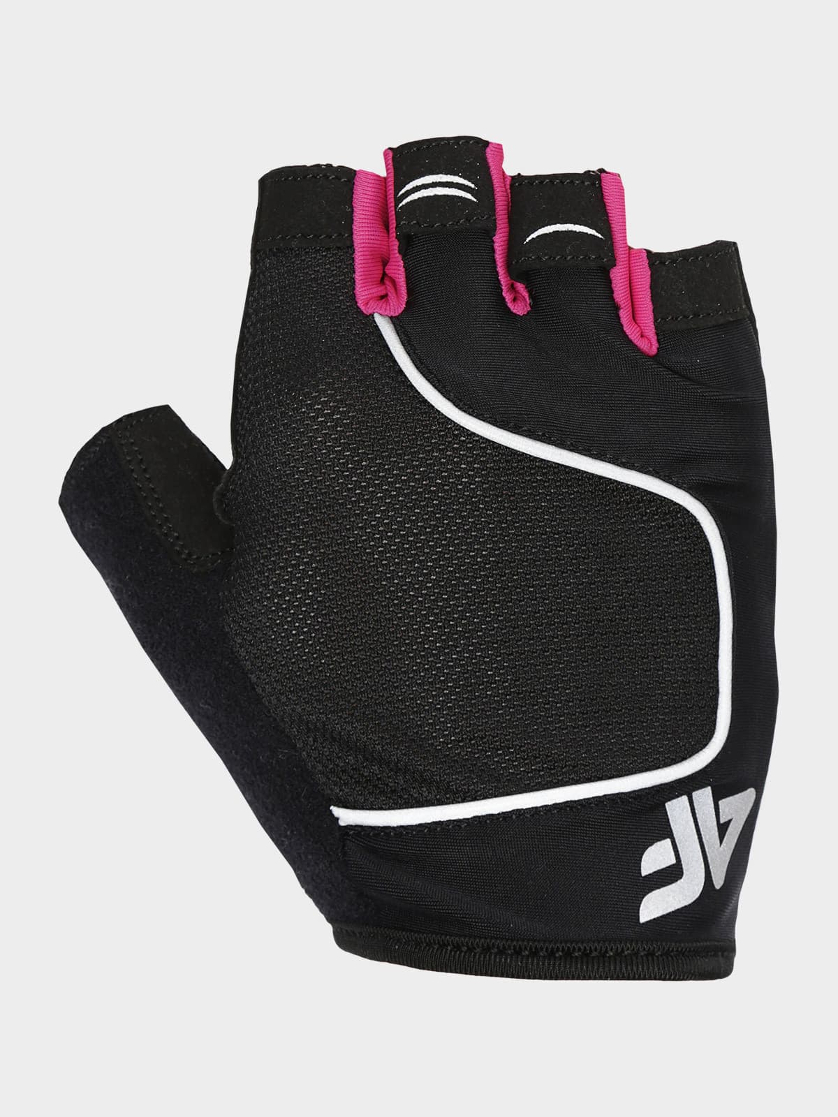 4F H4L22-RRU003 HOT PINK Cyklistické rukavice US L H4L22-RRU003 HOT PINK