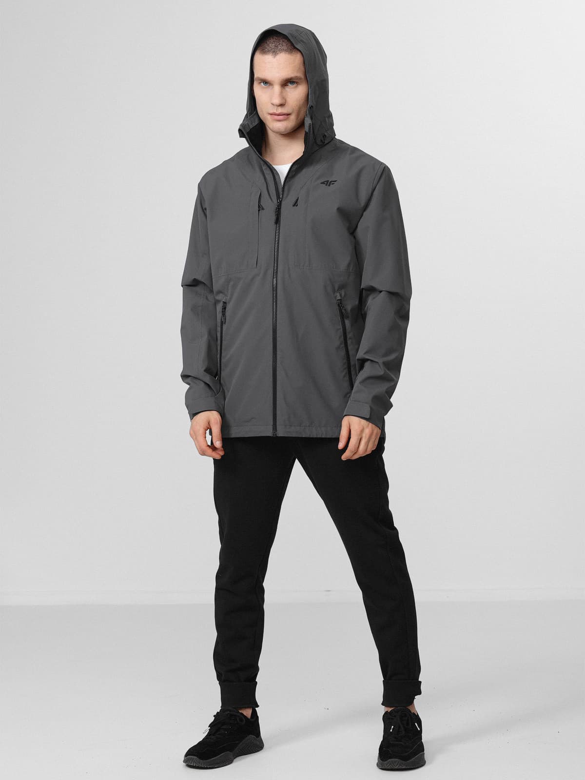 4F H4L22-KUM003 ANTHRACITE Pánská bunda US L H4L22-KUM003 ANTHRACITE - náhled 4