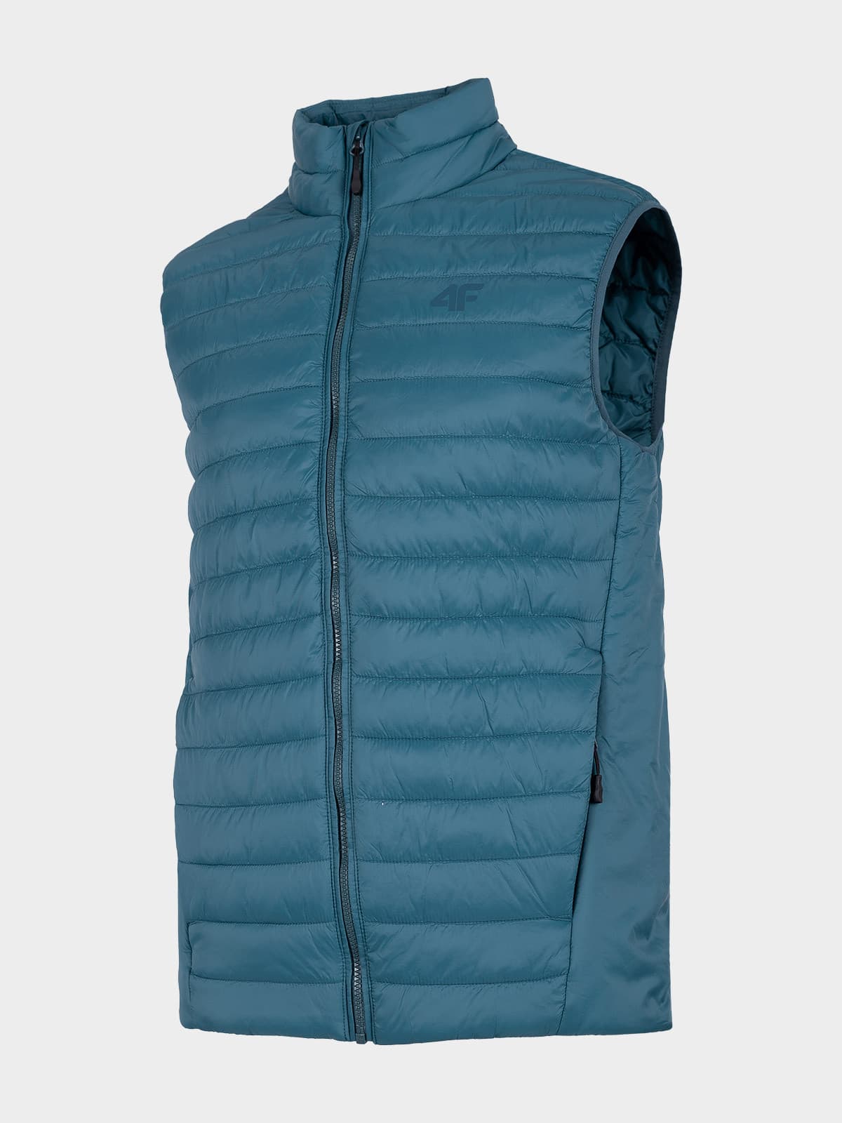 4F H4L22-KUMP001 TEAL Pánská vesta US L H4L22-KUMP001 TEAL - náhled 1