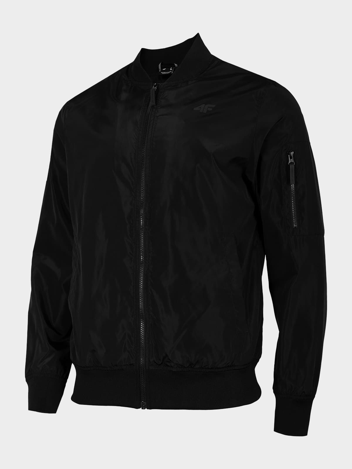 4F H4L22-KUMC001 DEEP BLACK Pánská bunda US M H4L22-KUMC001 DEEP BLACK - náhled 4