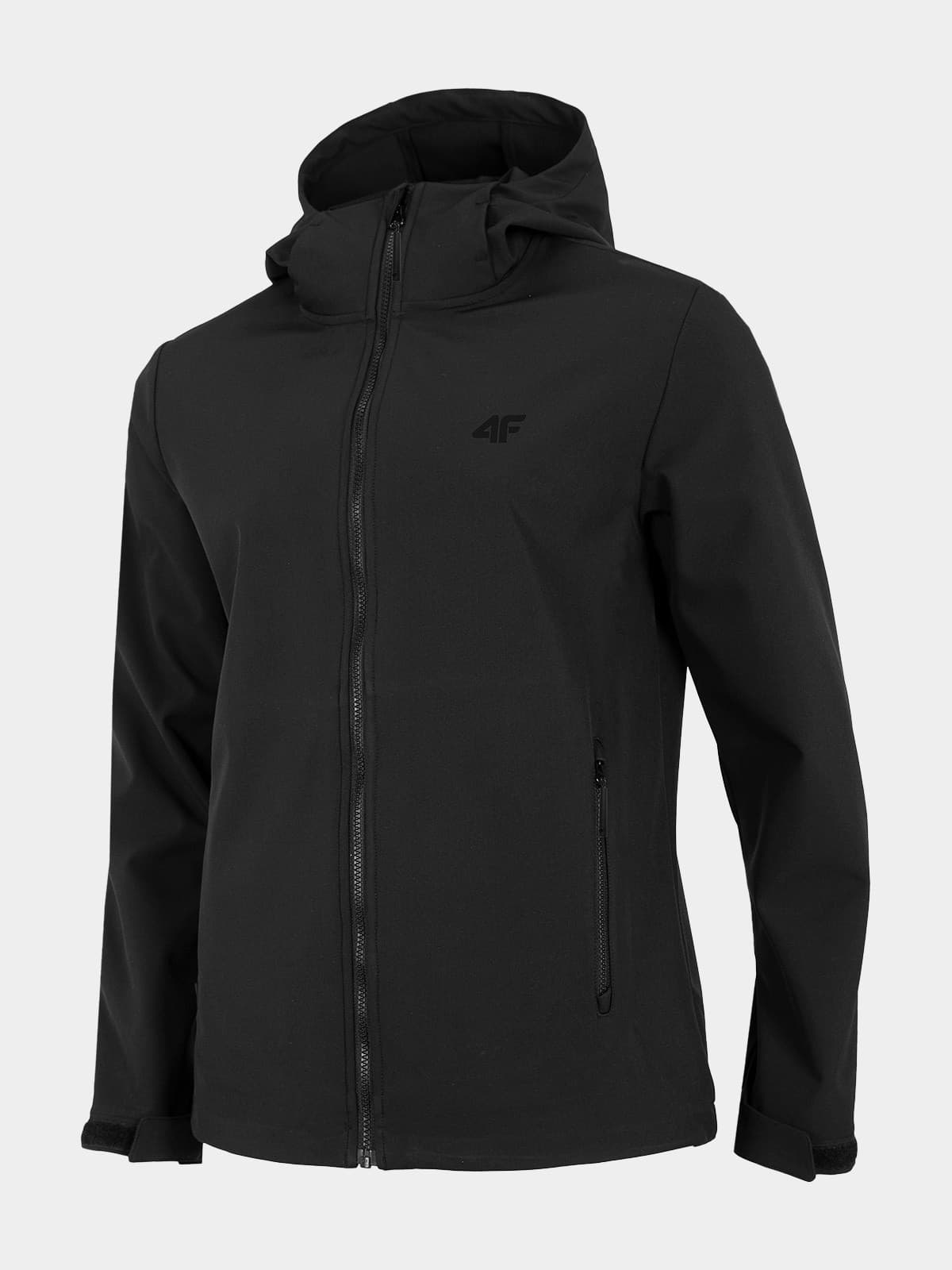 4F H4L22-SFM001 DEEP BLACK Pánská softshellová bunda US L H4L22-SFM001 DEEP BLACK - náhled 1