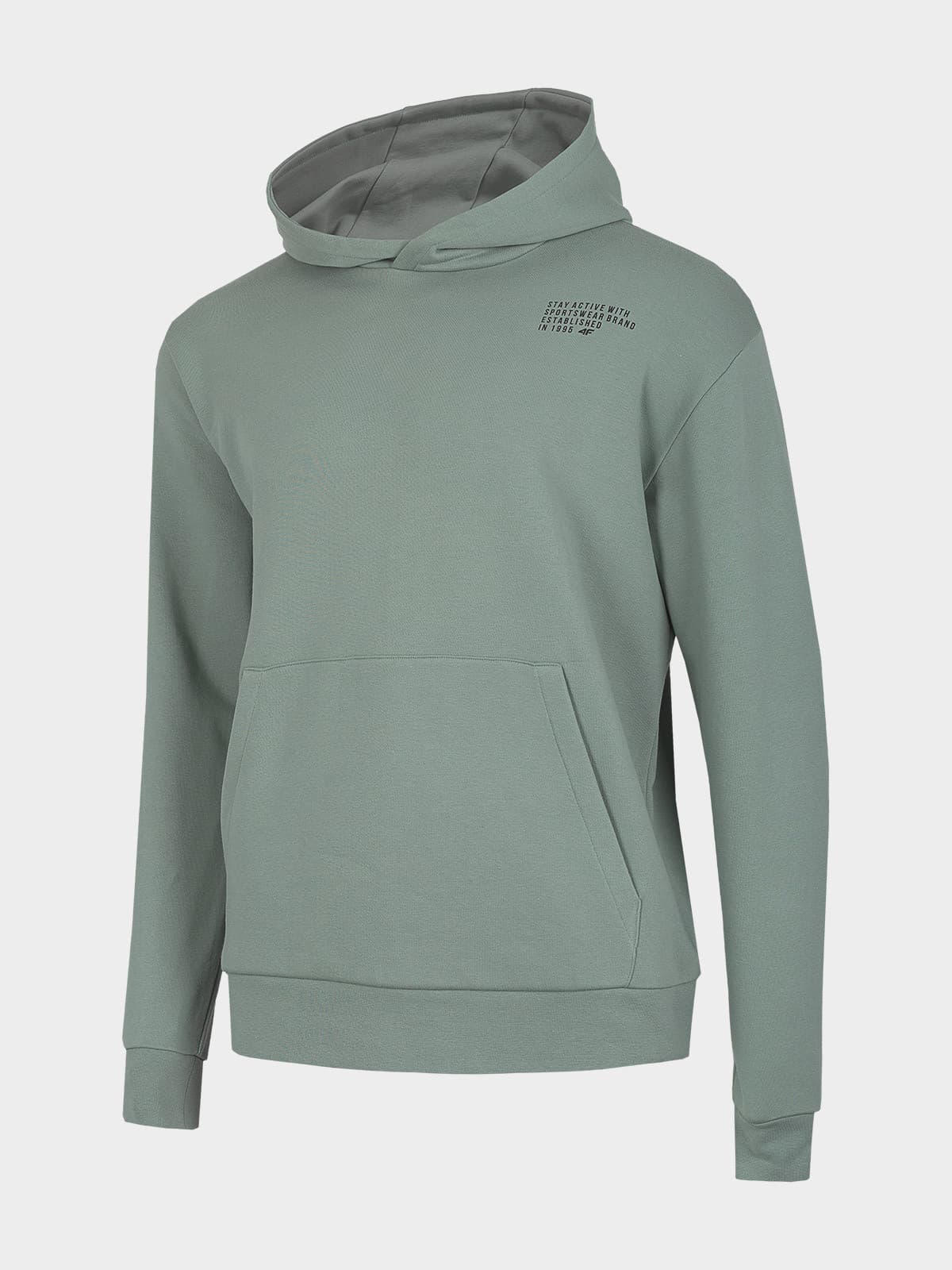 4F H4L22-BLM022 MINT Pánská mikina US 3XL H4L22-BLM022 MINT - náhled 3