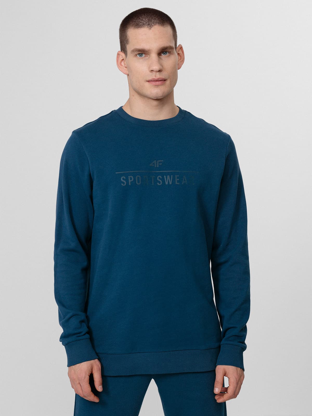 4F H4L22-BLM350 DENIM Pánská mikina US 3XL H4L22-BLM350 DENIM - náhled 1