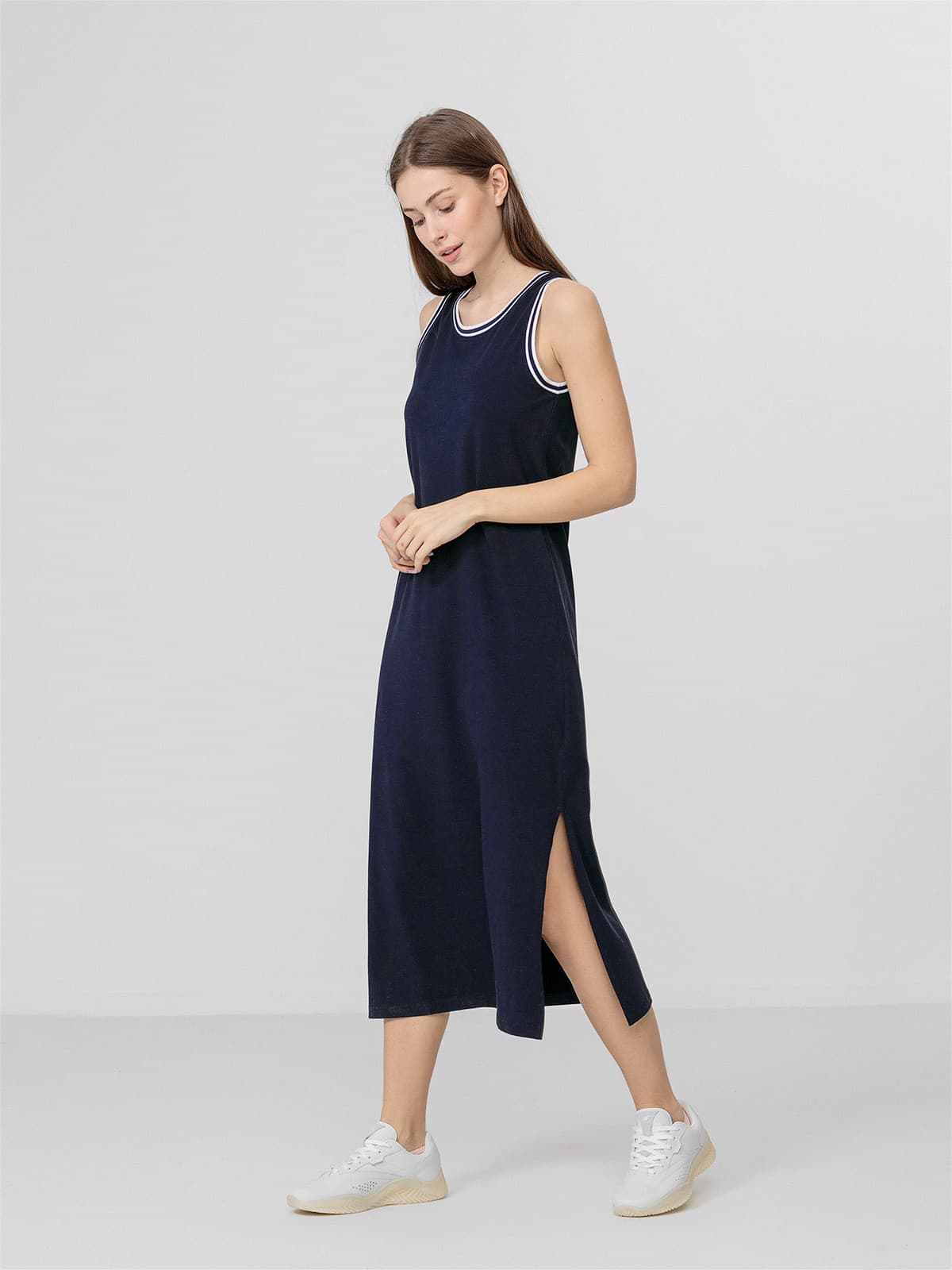 4F H4L22-SUDD014 NAVY Dámské šaty US S H4L22-SUDD014 NAVY - náhled 1