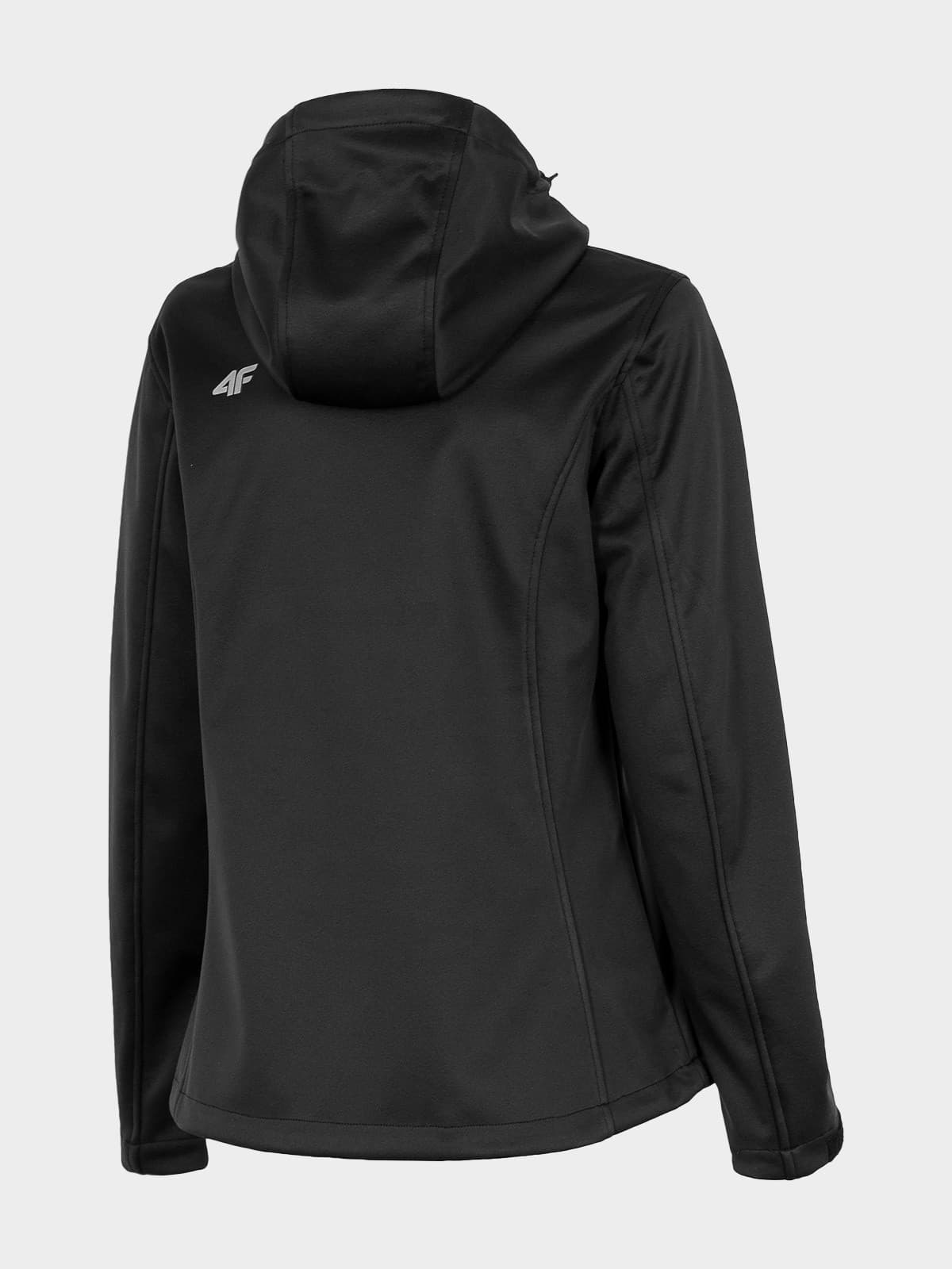 4F H4L22-SFD350 DEEP BLACK Dámská softshellová bunda US XS H4L22-SFD350 DEEP BLACK - náhled 2
