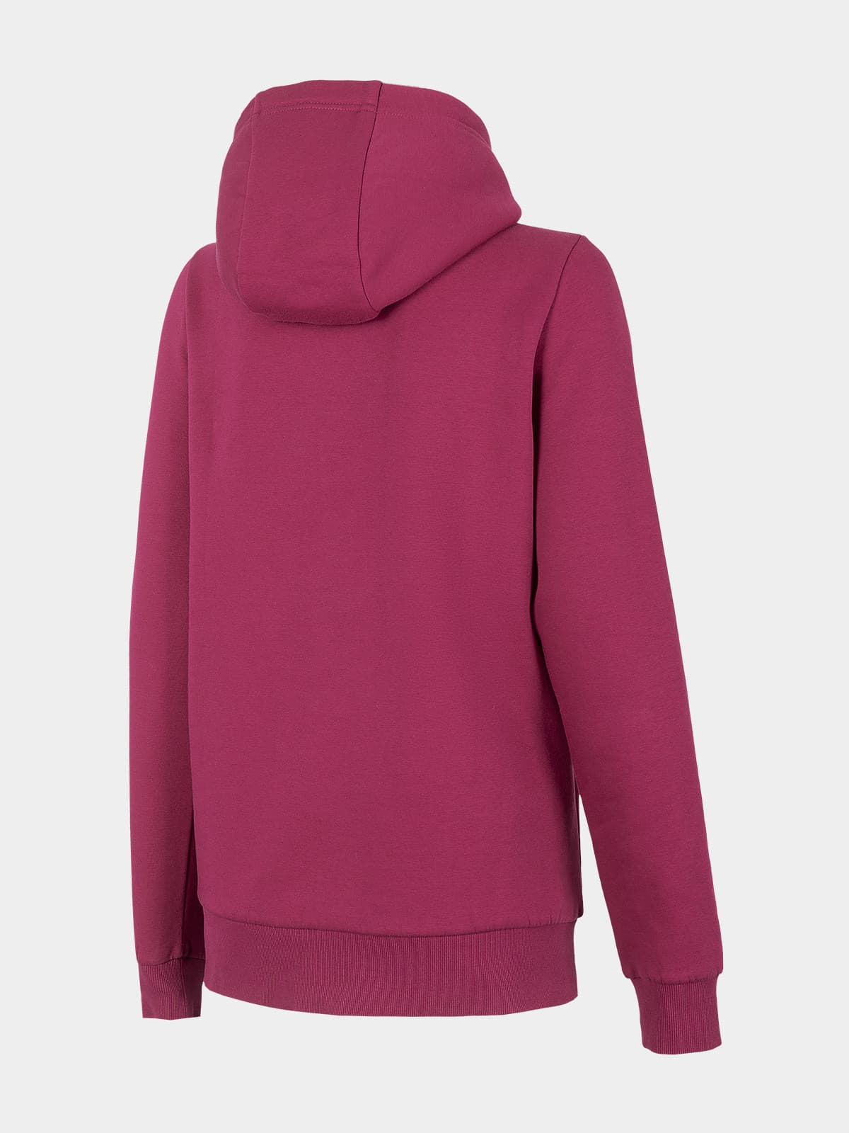 4F H4L22-BLD352 DARK PINK Dámská mikina US L H4L22-BLD352 DARK PINK - náhled 4