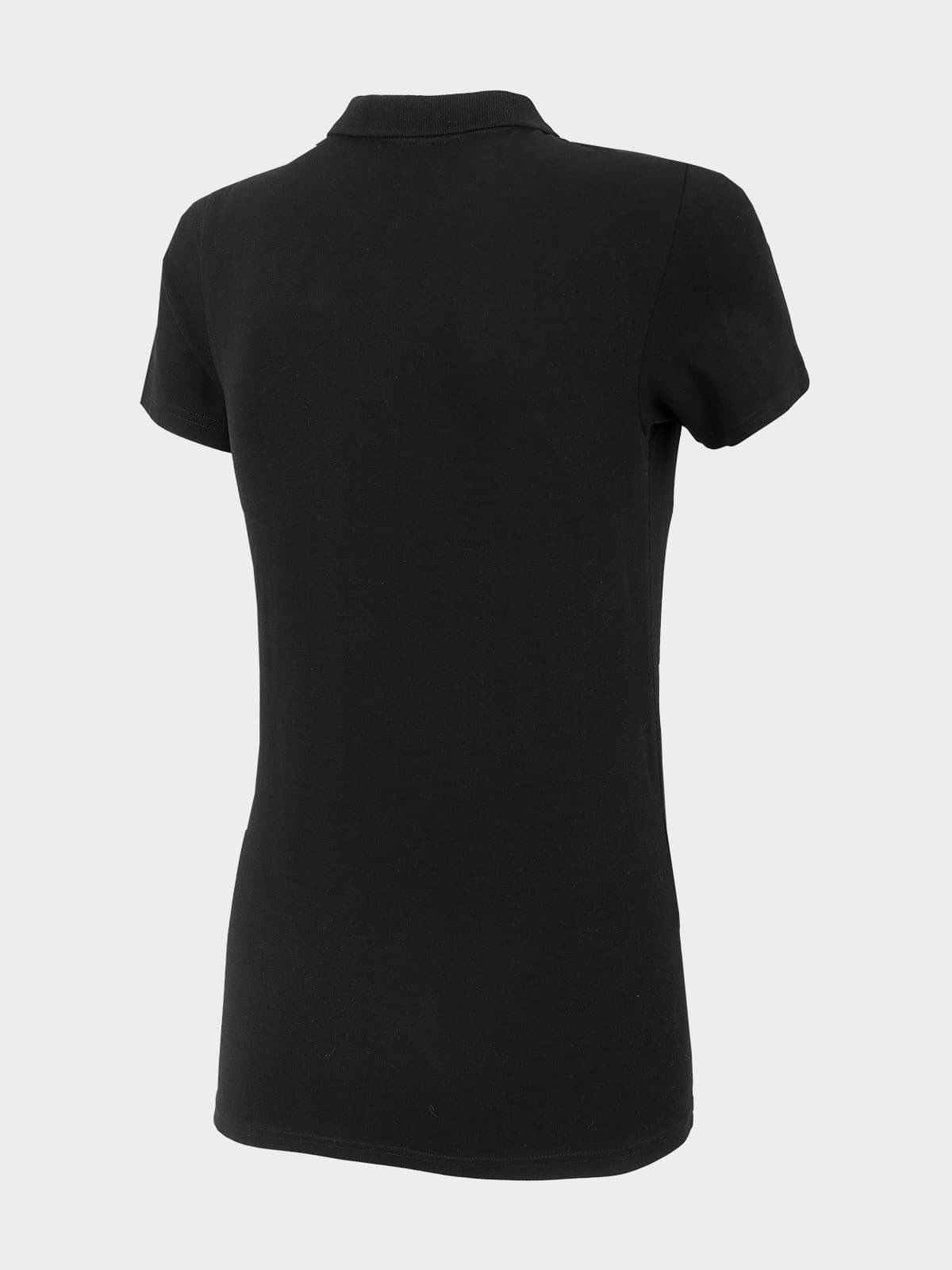 4F H4L22-TSD355 DEEP BLACK Dámské polo tričko US XS H4L22-TSD355 DEEP BLACK - náhled 2