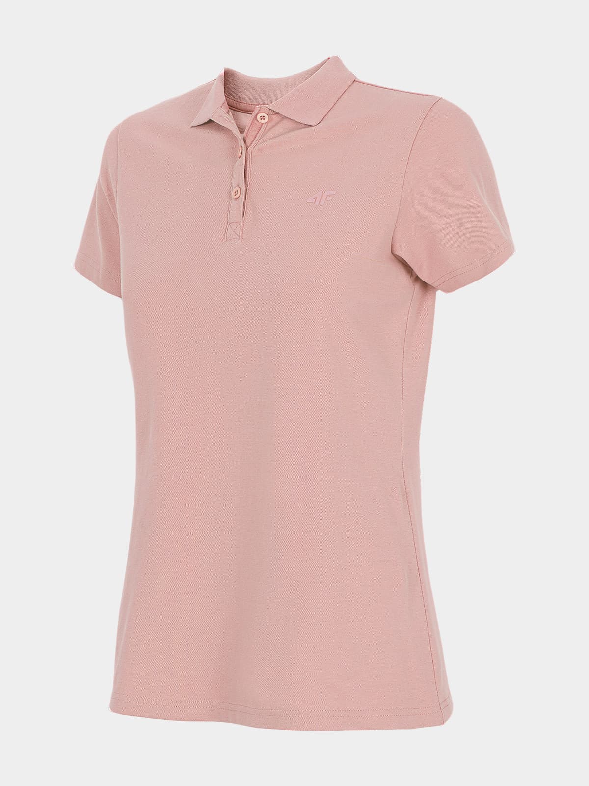 4F H4L22-TSD355 LIGHT PINK Dámské polo tričko US L H4L22-TSD355 LIGHT PINK - náhled 1