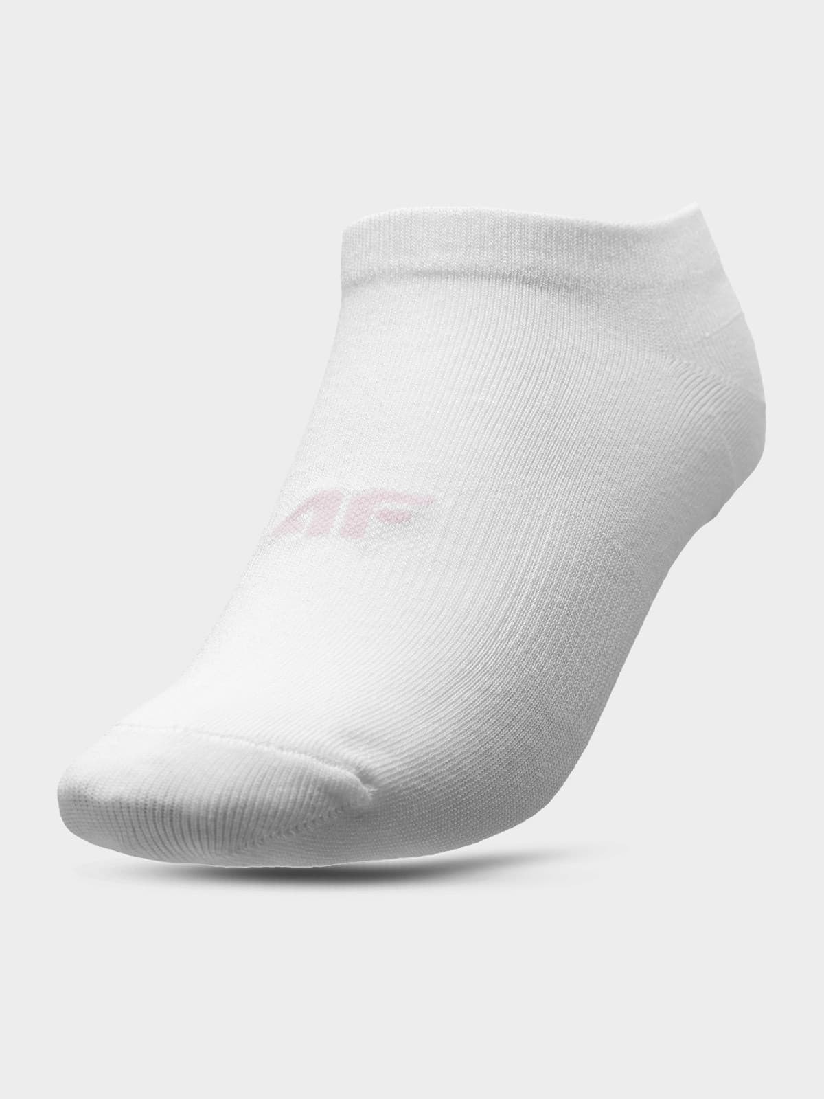 4F H4L22-SOD003 PINK+WHITE+MIDDLE GREY MELANGE Ponožky EU 35/38 H4L22-SOD003 PINKWHITEGREY - náhled 2