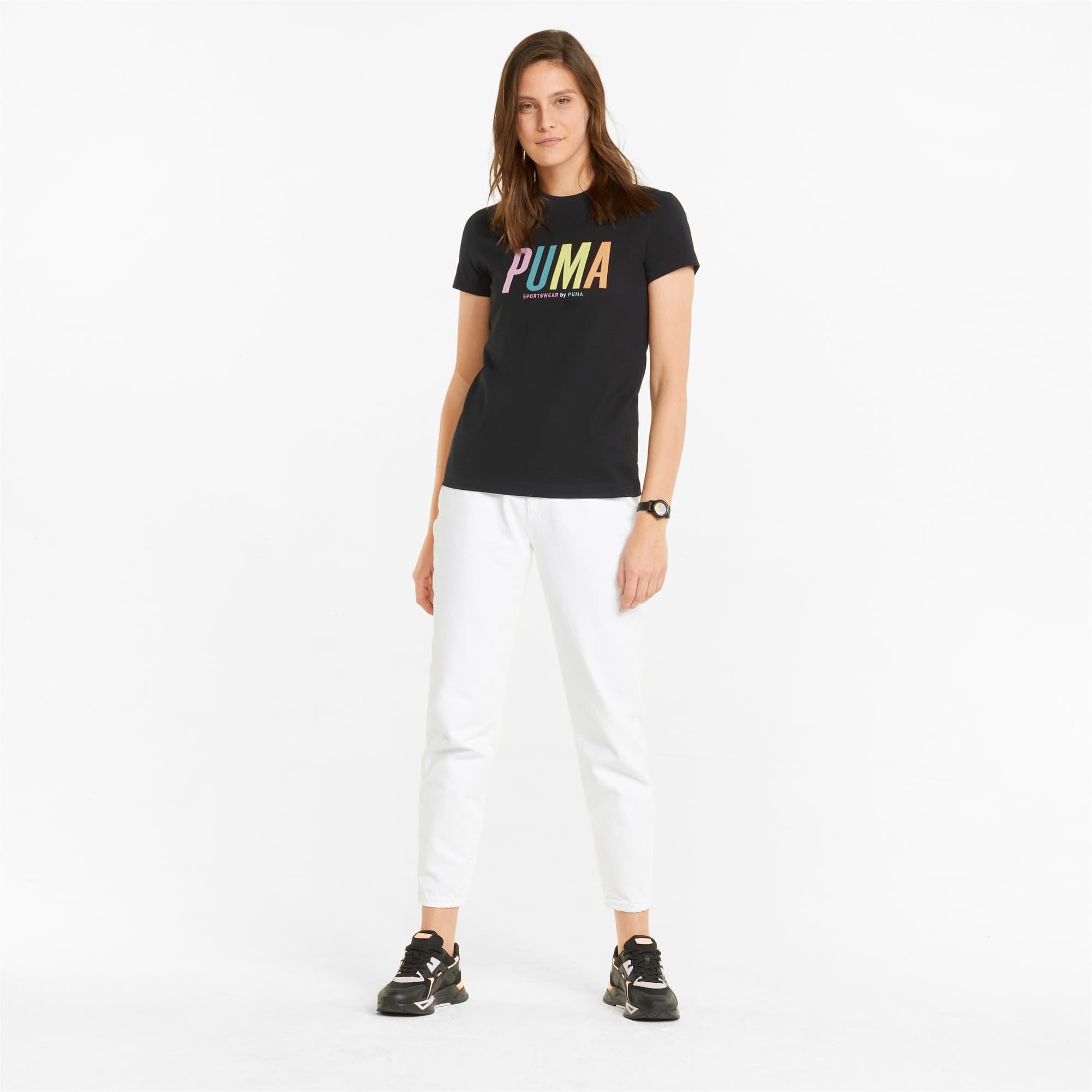 Puma SWxP Graphic Tee Dámské tričko US L 533559-01 - náhled 5