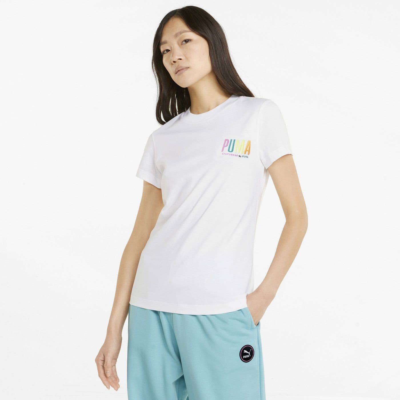 Puma SWxP Graphic Tee Dámské tričko US L 533559-02 - náhled 3