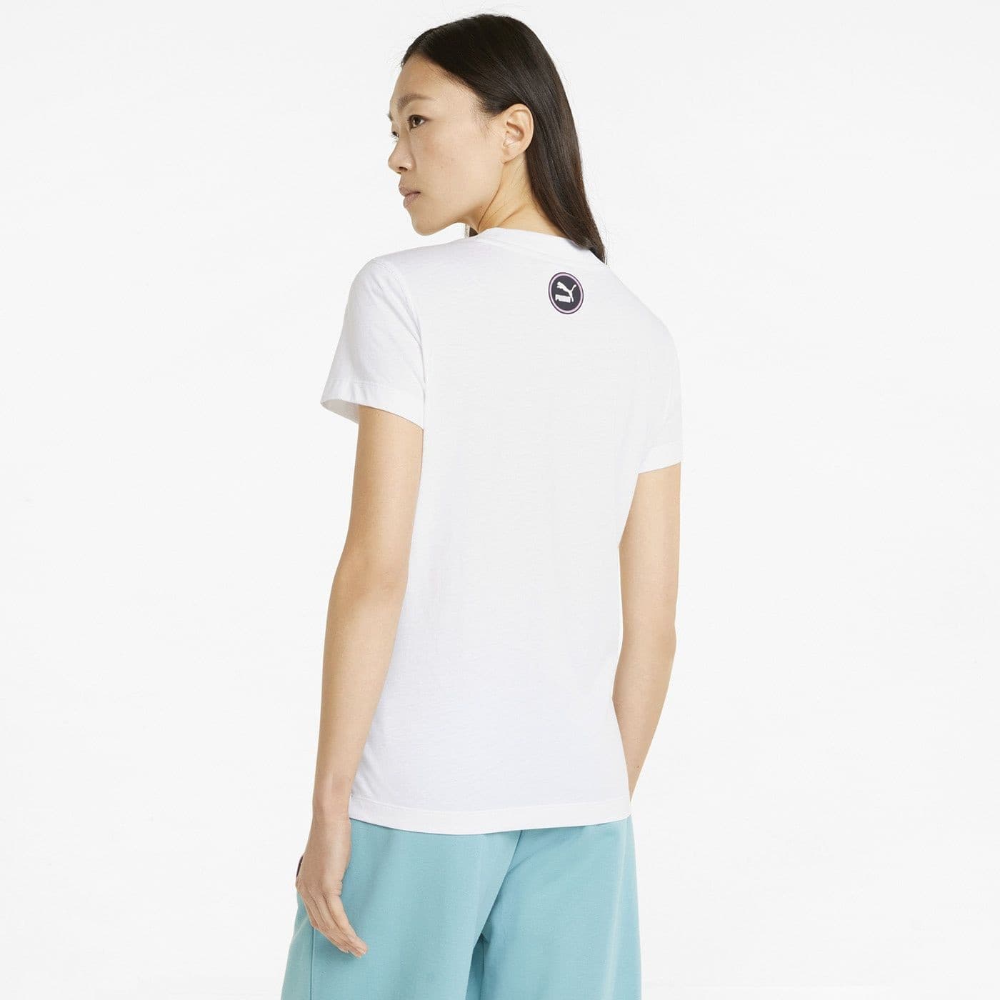 Puma SWxP Graphic Tee Dámské tričko US L 533559-02 - náhled 4