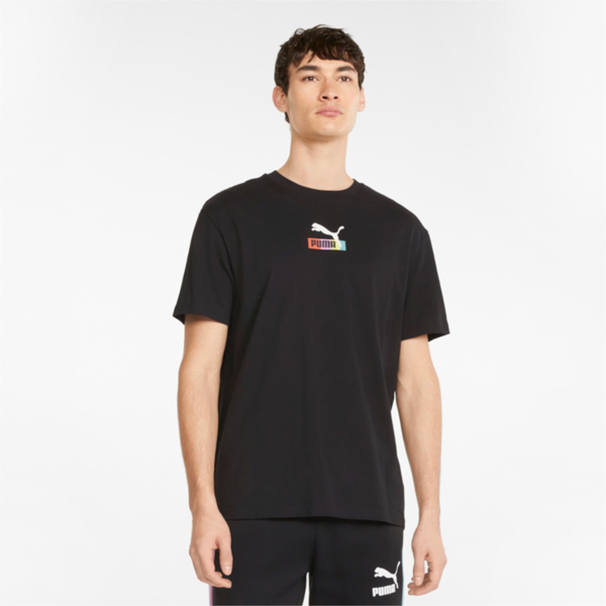 Puma Brand Love Multiplacement Tee Pánské tričko US XL 533666-01 - náhled 3