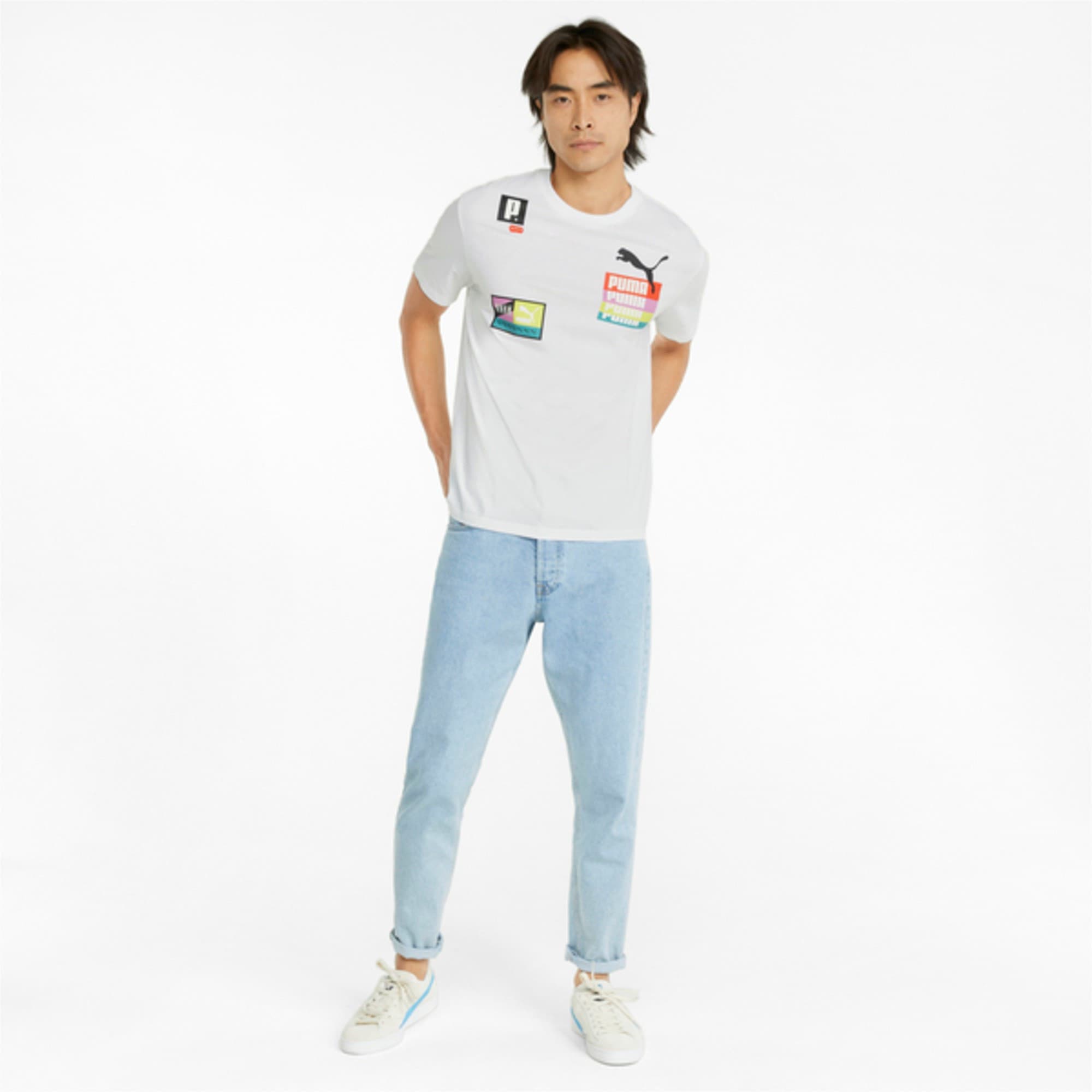 Puma Brand Love Multiplacement Tee Pánské tričko US M 533666-02 - náhled 5