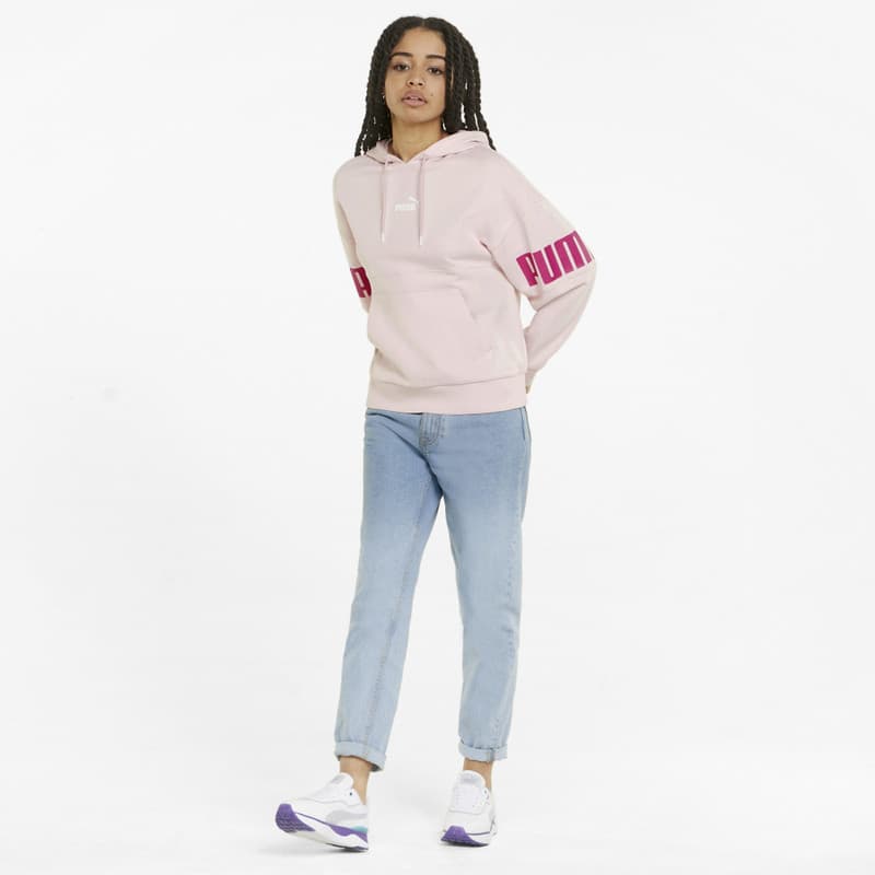 Puma Puma Power Colorblock Hoodie TR Dámská mikina US M 847125-16 - náhled 5