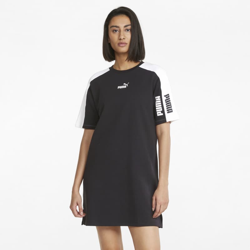 Puma Puma Power Colorblock Tee Dress TR Dámské šaty US XS 847118-01 - náhled 3
