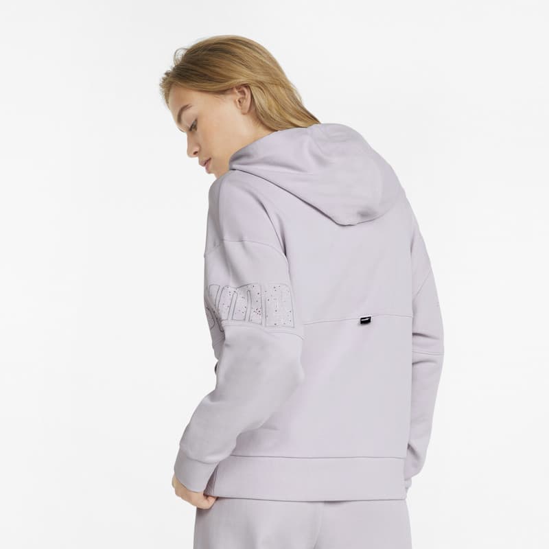 Puma Puma Power Colorblock Stardust Hoodie TR Dámská mikina US L 848828-73 - náhled 4