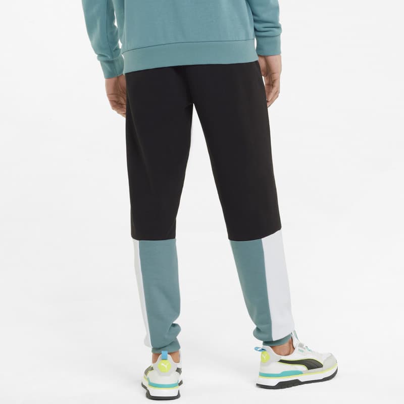 Puma ESS+ Block Sweatpants TR Pánské tepláky US S 848007-50 - náhled 4