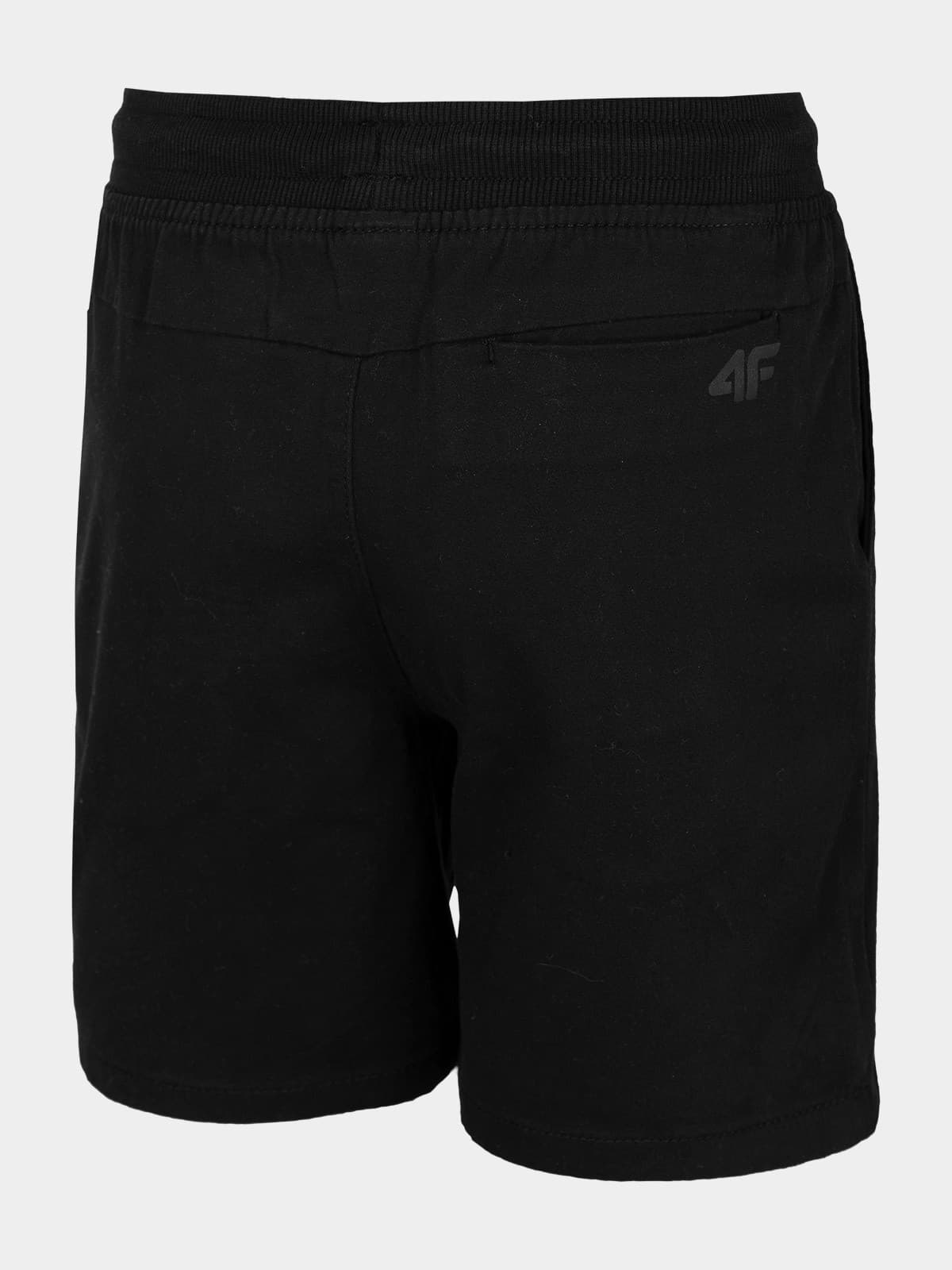 4F HJL22-JSKMC001 DEEP BLACK Dětské kraťasy EU 128 HJL22-JSKMC001 DEEP BLACK - náhled 2