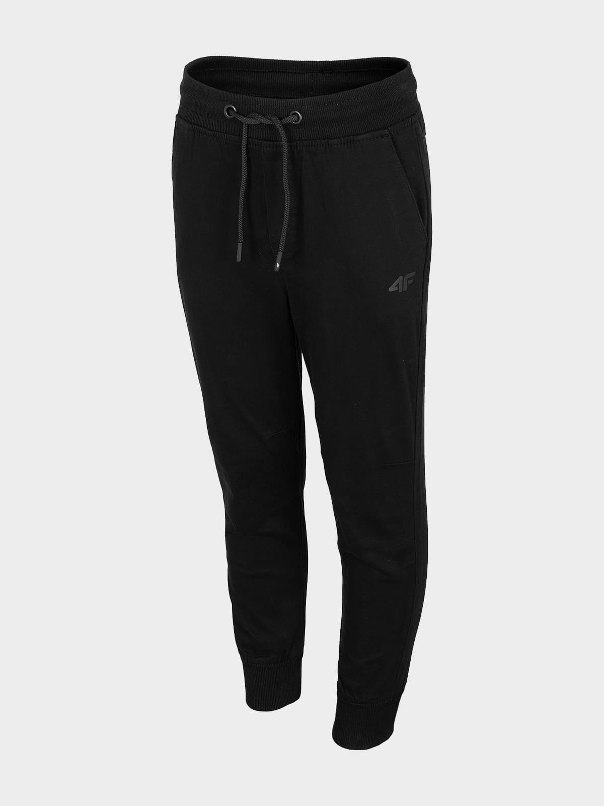 4F HJL22-JSPMC001 DEEP BLACK Dětské tepláky EU 122 HJL22-JSPMC001 DEEP BLACK - náhled 1