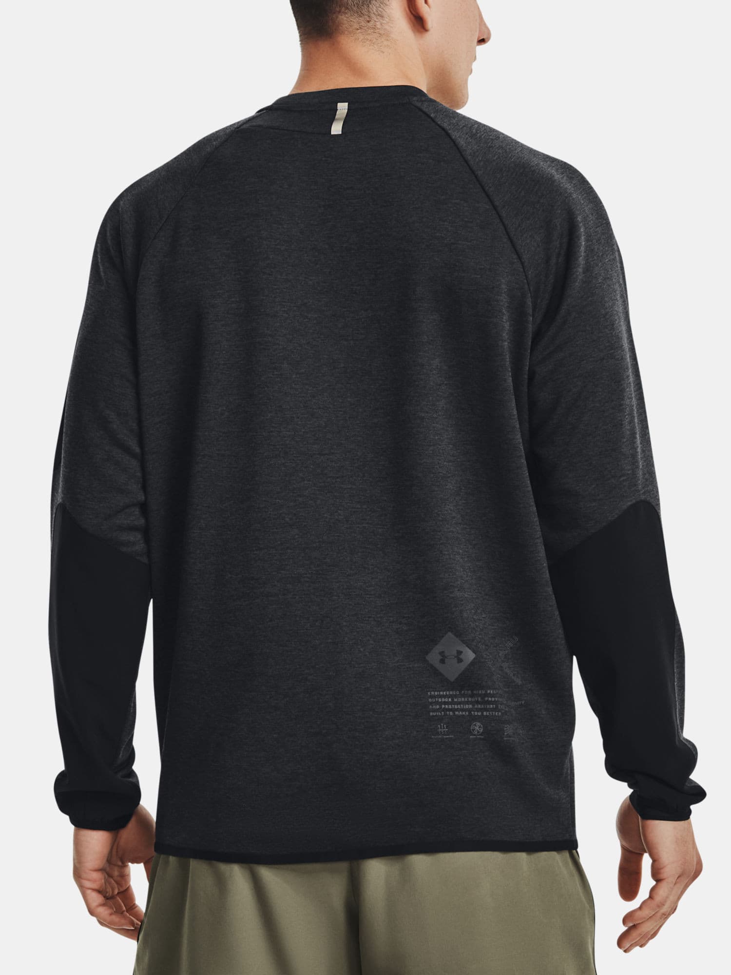 Under Armour UA Terrain Terry Crew Pánská mikina US L 1370509-001 - náhled 2