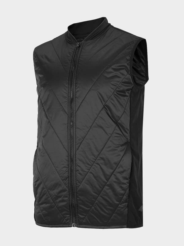 4F H4L22-BZM061 DEEP BLACK Pánská vesta US L H4L22-BZM061 DEEP BLACK - náhled 1