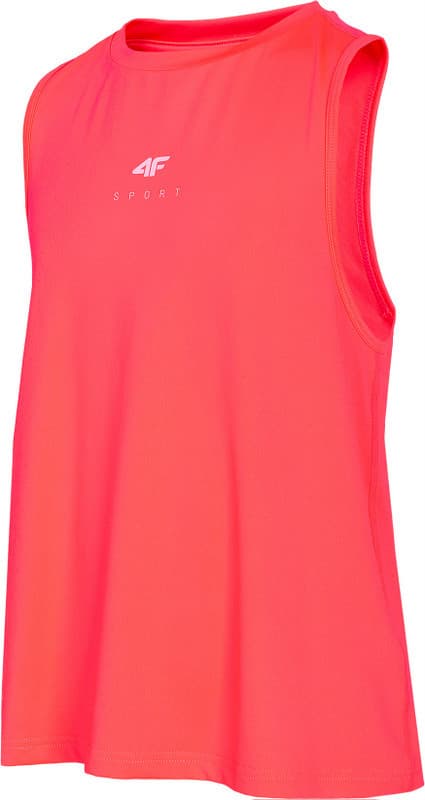 4F HJL22-JTSDF002 CORAL NEON Dětské tílko EU 134/140 HJL22-JTSDF002 CORAL NEON - náhled 1