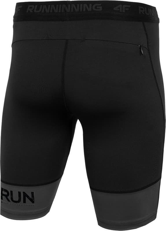 4F H4L22-SPMF010 DEEP BLACK Pánské kraťasové legíny US M H4L22-SPMF010 DEEP BLACK - náhled 2