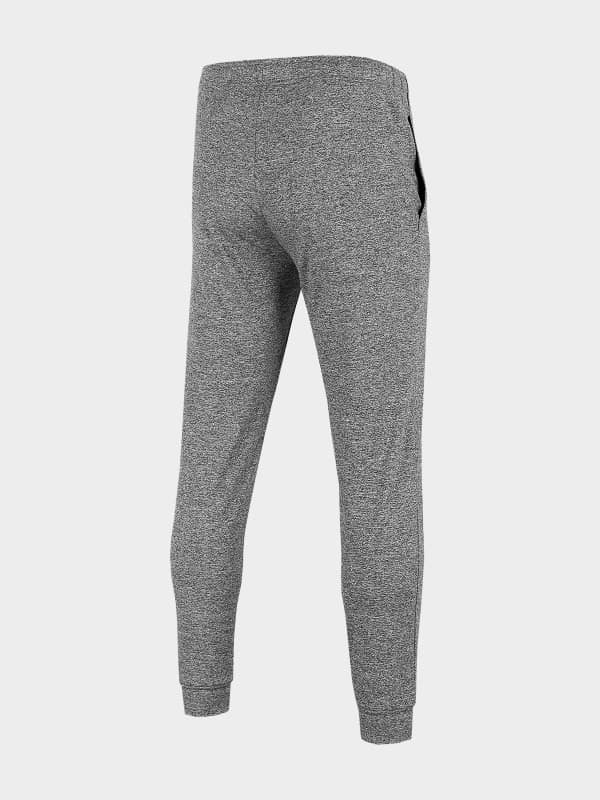 4F H4L22-SPMTR350 COLD LIGHT GREY MELANGE Pánské tepláky US S H4L22-SPMTR350 LIGHT GREY MEL - náhled 2