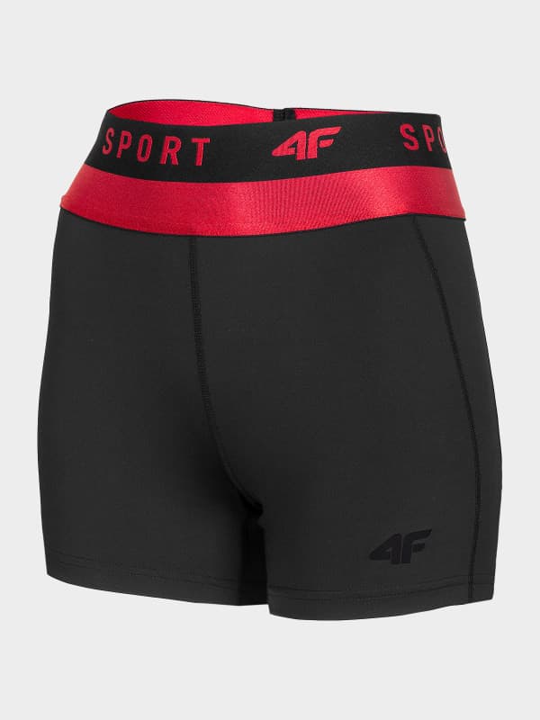 4F H4L22-SKDF012 DEEP BLACK Dámské legínové kraťasy US XL H4L22-SKDF012 DEEP BLACK - náhled 5