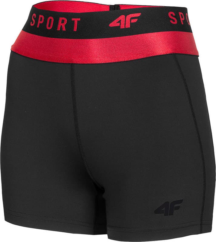 4F H4L22-SKDF012 DEEP BLACK Dámské legínové kraťasy US XL H4L22-SKDF012 DEEP BLACK - náhled 1