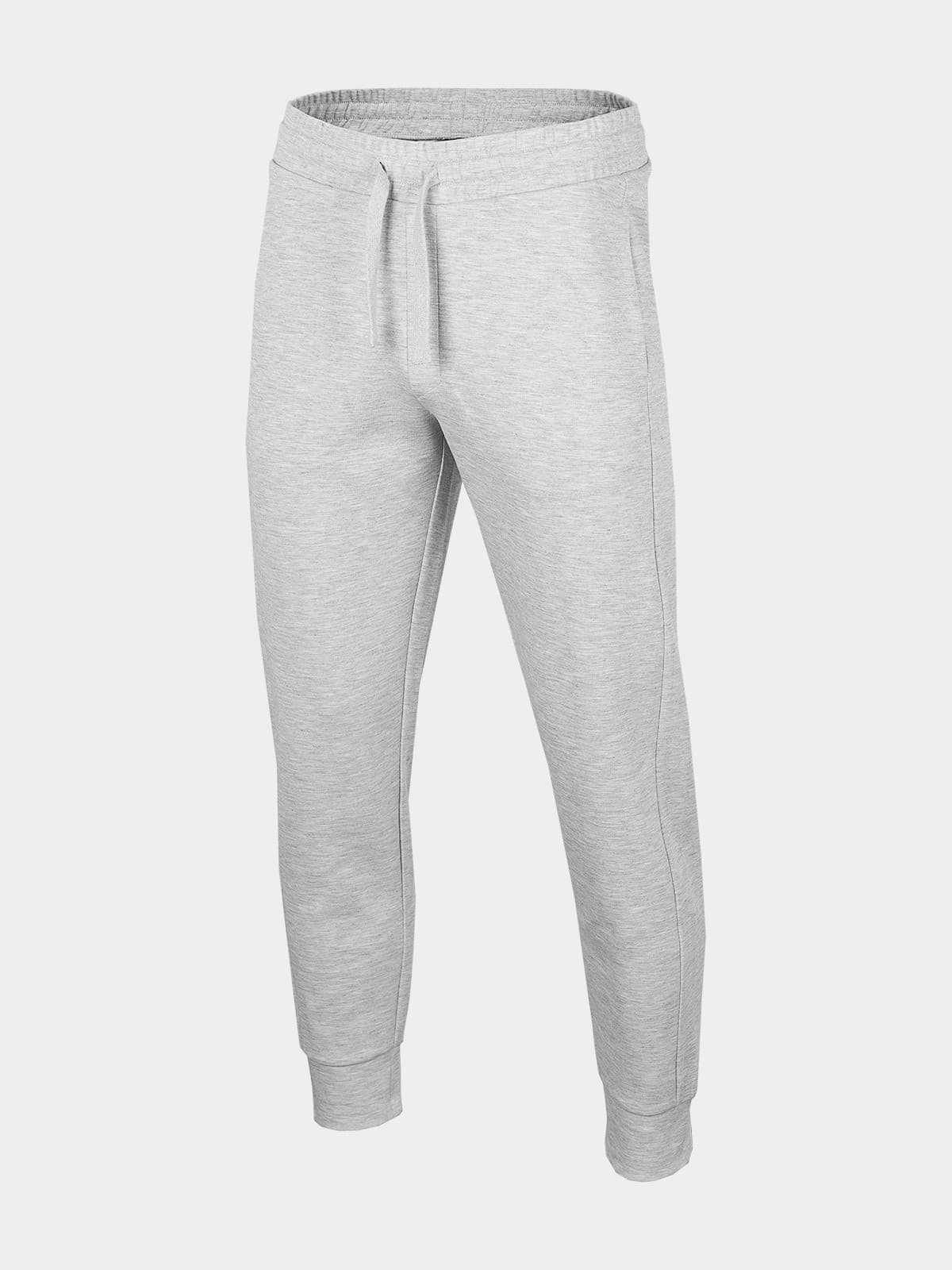 Outhorn HOL22-SPMD606 WARM LIGHT GREY MELANGE Pánské tepláky US S HOL22-SPMD606 LIGHT GREY MEL - náhled 1