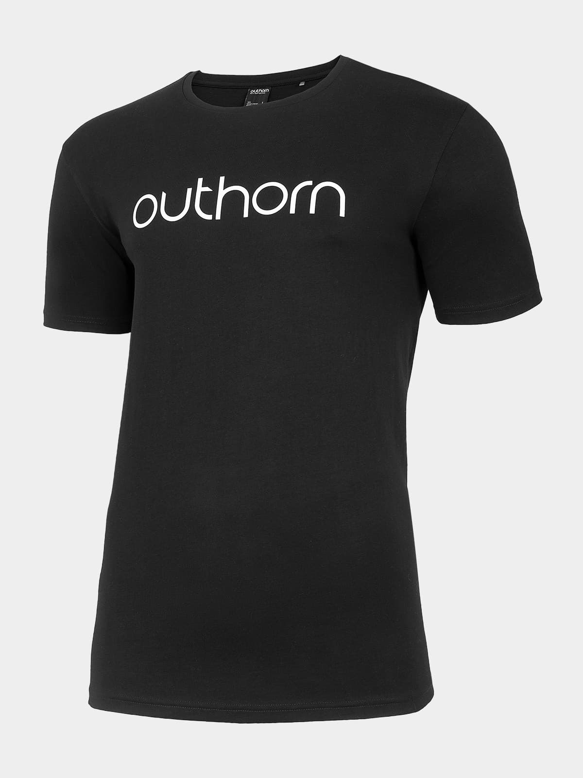 Outhorn HOL22-TSM601 DEEP BLACK Pánské tričko US S HOL22-TSM601 DEEP BLACK - náhled 1