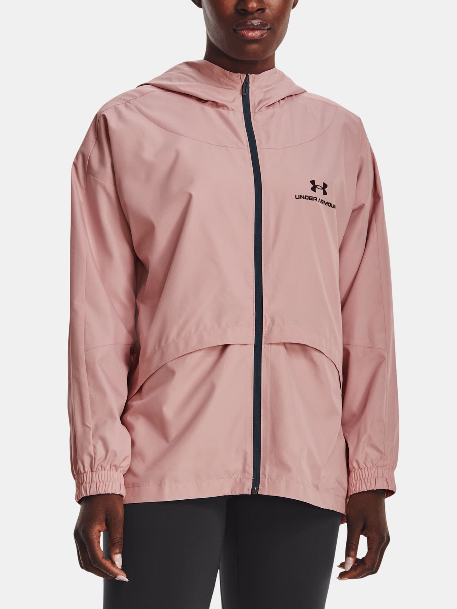 Under Armour UA Rush Woven Nov Jacket Dámská bunda US L 1369848-676 - náhled 3