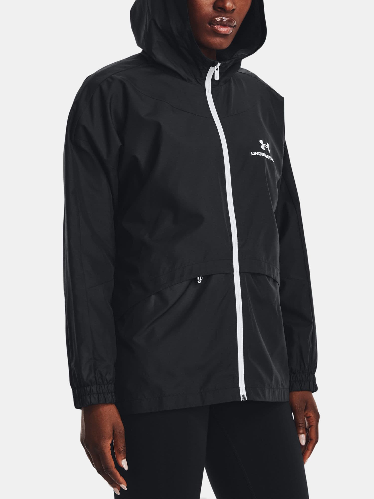 Under Armour UA Rush Woven Nov Jacket Dámská bunda US L 1369848-001 - náhled 4