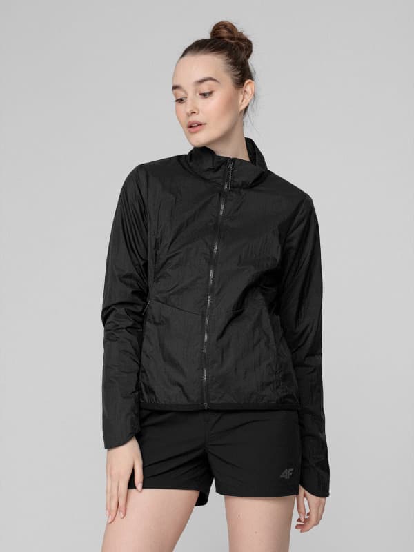 4F H4L22-KUDP061 DEEP BLACK Dámská bunda US 3XL H4L22-KUDP061 DEEP BLACK - náhled 3