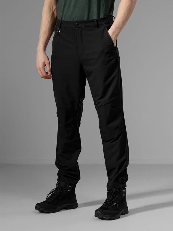 4F H4L22-SPMTR062 DEEP BLACK Pánské kalhoty US L H4L22-SPMTR062 DEEP BLACK - náhled 4