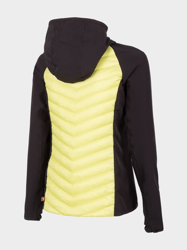 4F H4L22-KUDH060 LIGHT LEMON Dámská bunda US XL H4L22-KUDH060 LIGHT LEMON - náhled 2