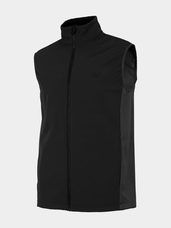 4F H4L22-BZM060 DEEP BLACK Pánská vesta US L H4L22-BZM060 DEEP BLACK - náhled 5