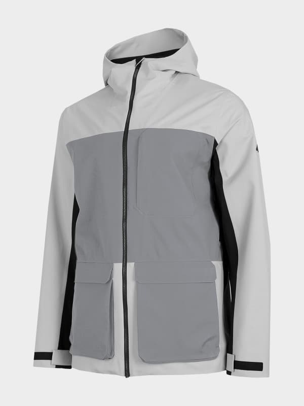 4F H4L22-KUM060 GREY Pánská bunda US 3XL H4L22-KUM060 GREY - náhled 1