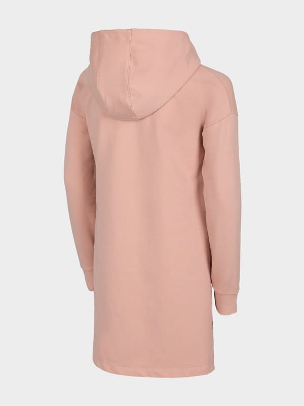 4F HJL22-JSUDD001 SALMON CORAL Dětské šaty EU 122 HJL22-JSUDD001 SALMON CORAL - náhled 2
