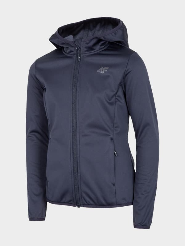 4F HJL22-JSFD001 NAVY Dětská softshellová bunda EU 122 HJL22-JSFD001 NAVY - náhled 1